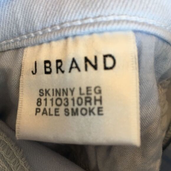 J BRAND SKINNY LEG JEANS IN PALE SMOKE‎ - Picture 10 of 12